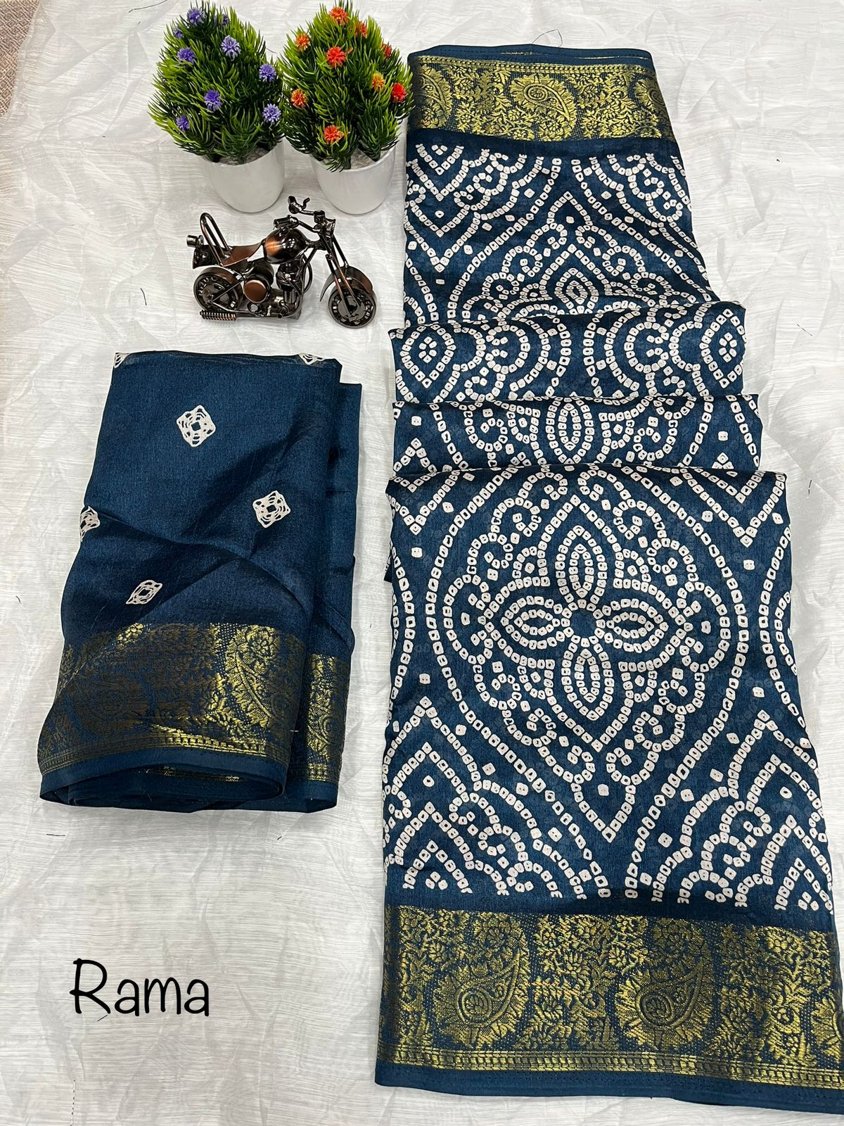 Wow Bandhej Printed Designer Sarees Catalog